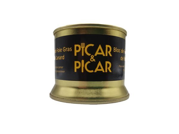 Bloco de Foie Gras pate 90% Canard Picar&picar 150 g