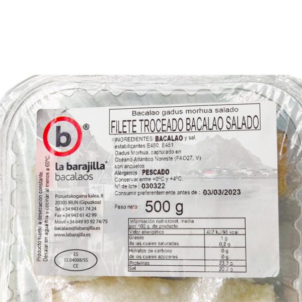 Filete troceado Extra 500gr - Imagen 2