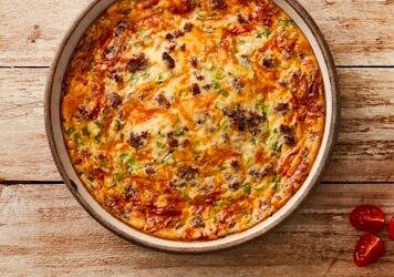 Receta de Quiche de Mejillones en Escabeche  