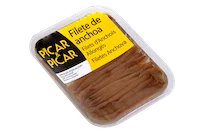 Filetes de anchoa tarrina redonda - Picar&Picar 90 gr - Pack 15 unidades