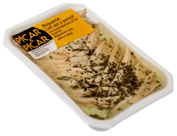 Boquerón con ajo y perejil Picar&Picar 90gr - Pack 15 uds