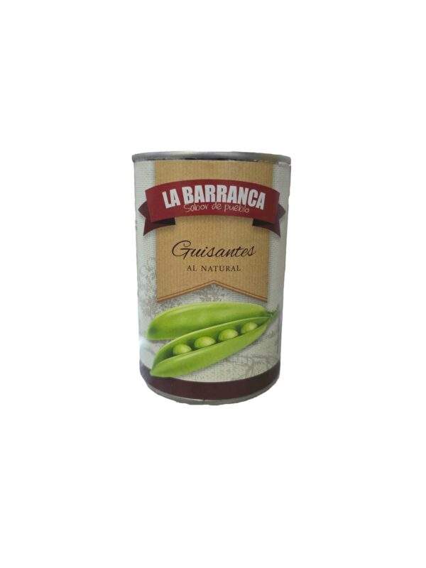Guisantes al natural La Barraca 390 gr bruto