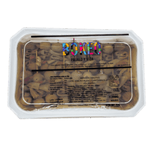 Mini pajaritos con anchoa del Cantábrico picantes Bokeo 65 unidades