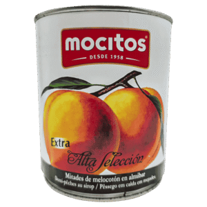 Mitades de melocotón en almíbar extra 840 gr