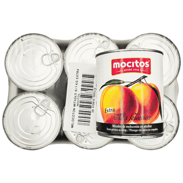Mitades de melocotón en almíbar extra 840 gr - Imagen 3