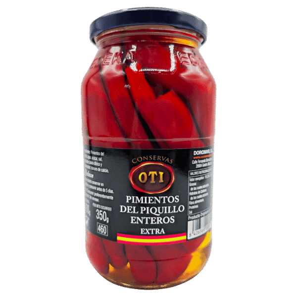 Pimientos piquillo enteros Oti