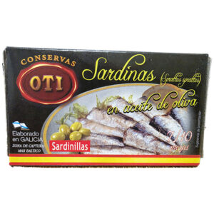 Sardinillas Oti aceite oliva 7/10 piezas