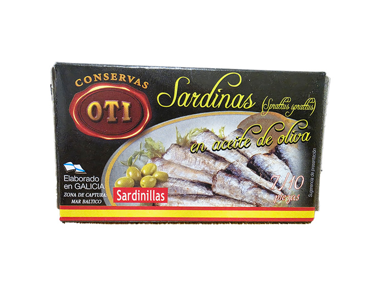 Sardinillas Oti aceite oliva 7/10 piezas