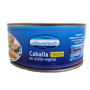 Caballa trozo aceite omarevento 900 gr