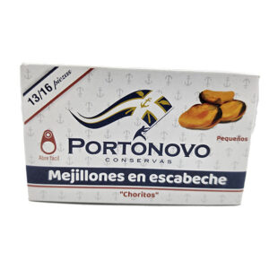 Mejillones en Escabeche "Choritos" (13/16 piezas) – Conservas Portonovo