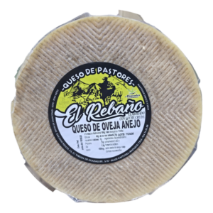 Queso de pastores el Rebaño leche cruda oveja aprox 3kg
