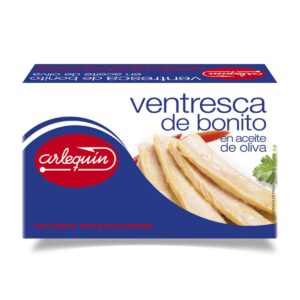 Ventresca de bonito Arlequín aceite de oliva 120 gr